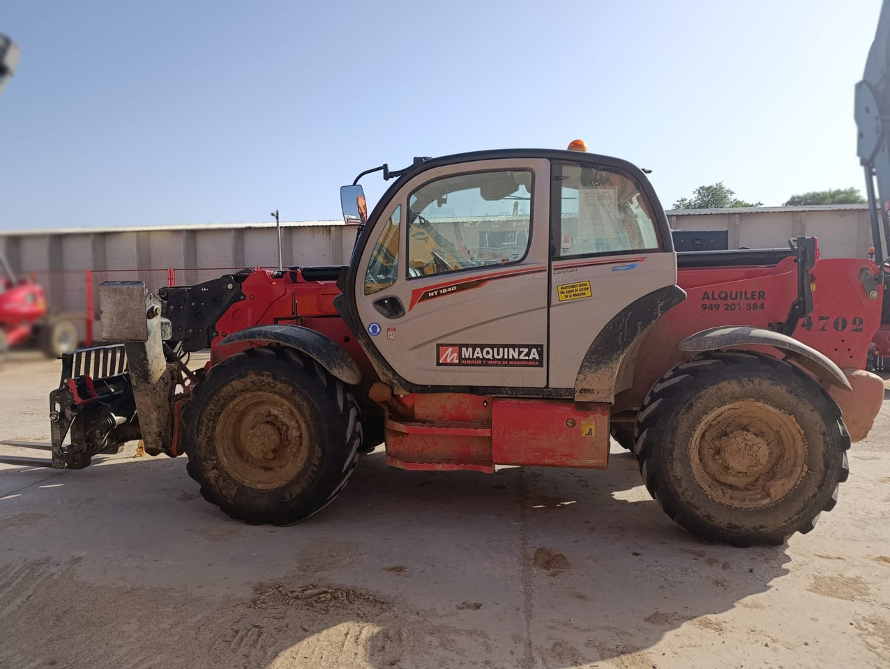 MANITOU MT1840 EASY 75D - Телескопичен товарач: снимка 1 MANITOU MT1840 EASY 75D - Телескопичен товарач: снимка 1