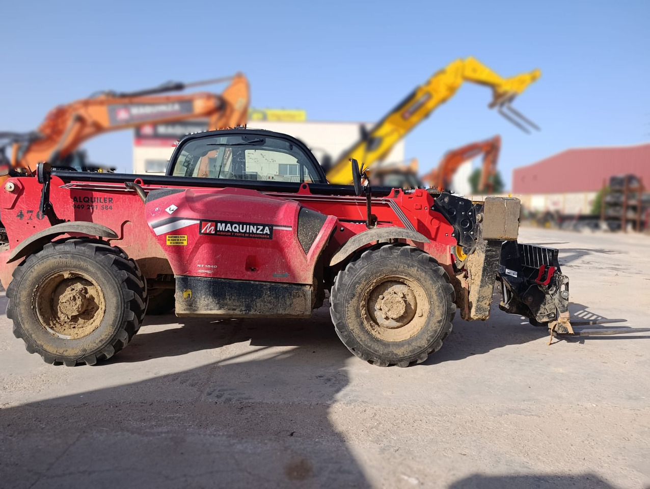 MANITOU MT1840 EASY 75D - Телескопичен товарач: снимка 2 MANITOU MT1840 EASY 75D - Телескопичен товарач: снимка 2