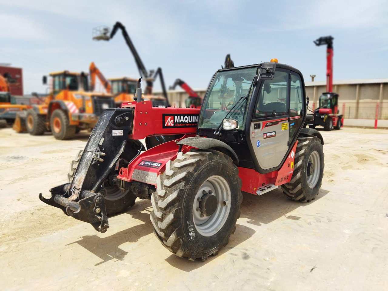 MANITOU MT733 EASY 75D - Телескопичен товарач: снимка 2 MANITOU MT733 EASY 75D - Телескопичен товарач: снимка 2