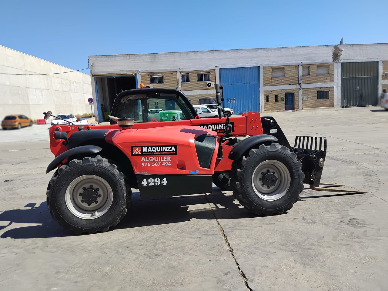 MANITOU MT733 EASY 75D - Телескопичен товарач: снимка 4 MANITOU MT733 EASY 75D - Телескопичен товарач: снимка 4