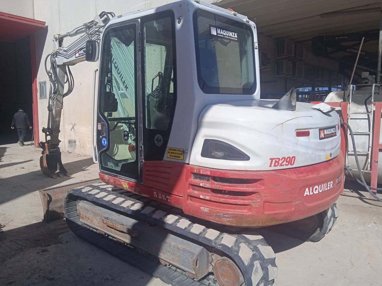 Мини багер TAKEUCHI TB290: снимка 8