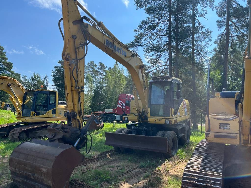 Komatsu PW 160-7 - Колесен багер: снимка 3 Komatsu PW 160-7 - Колесен багер: снимка 3