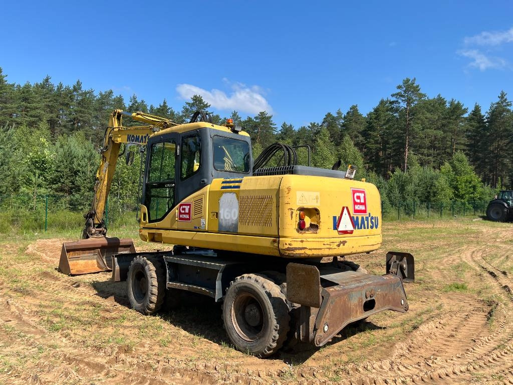 Komatsu PW 160-7 - Колесен багер: снимка 4 Komatsu PW 160-7 - Колесен багер: снимка 4
