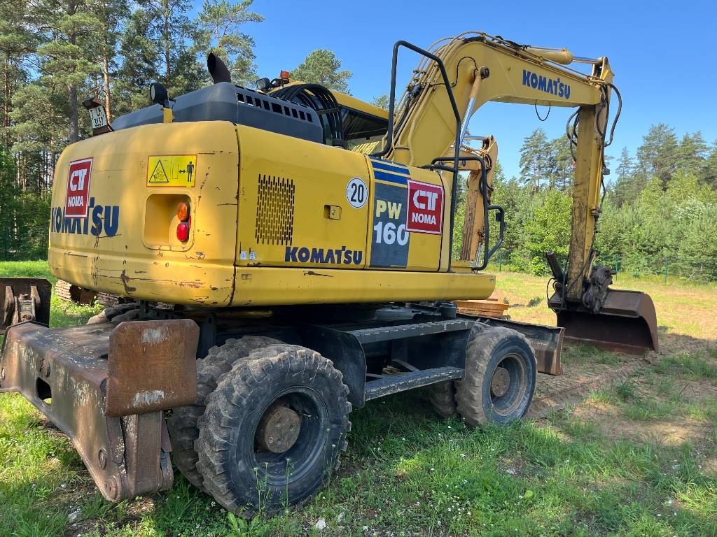 Komatsu PW 160-7 - Колесен багер: снимка 5 Komatsu PW 160-7 - Колесен багер: снимка 5