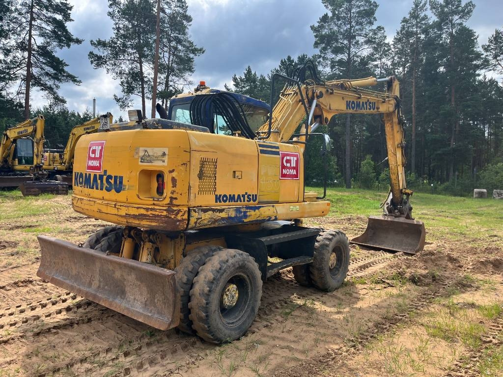 Komatsu PW 160 ES-7K - Колесен багер: снимка 3 Komatsu PW 160 ES-7K - Колесен багер: снимка 3