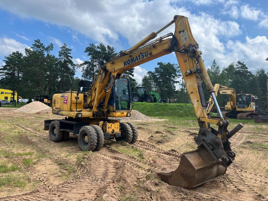 Komatsu PW 160 ES-7K - Колесен багер: снимка 2 Komatsu PW 160 ES-7K - Колесен багер: снимка 2