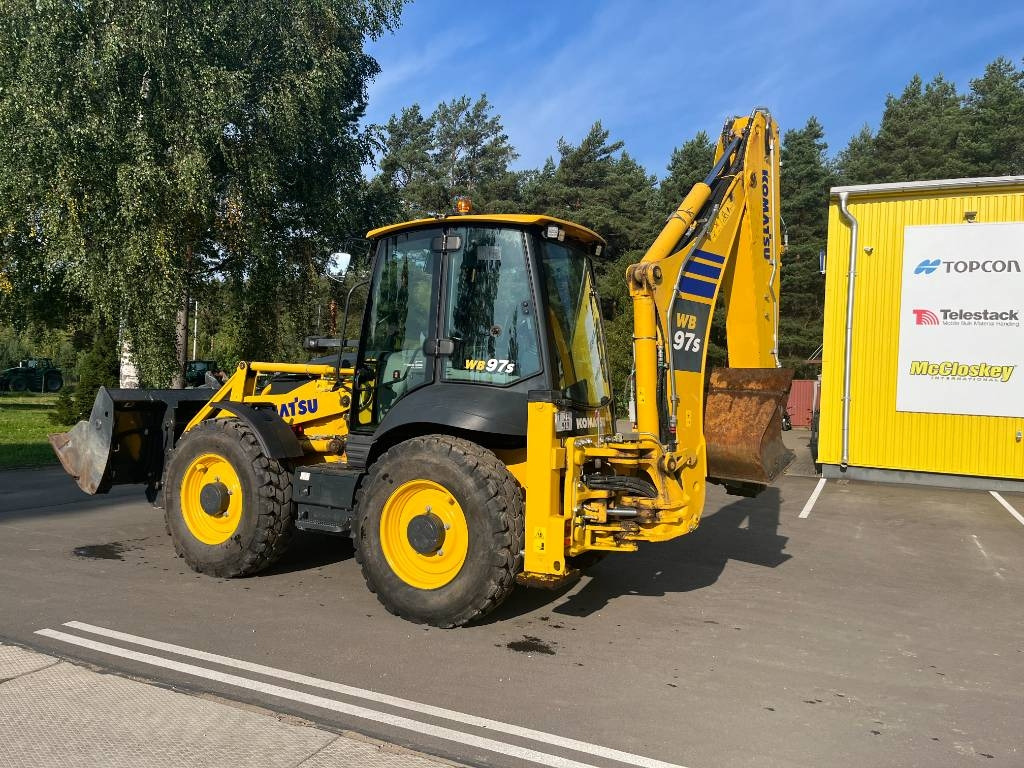 Komatsu WB 97 S-8 - Багер-товарач: снимка 2 Komatsu WB 97 S-8 - Багер-товарач: снимка 2