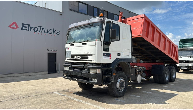Iveco Eurotech 340 E 42 (POMPE MANUELLE / 6X6 / MANUAL PUMP / GRAND PONT / LAMES) - Самосвал камион: снимка 1 Iveco Eurotech 340 E 42 (POMPE MANUELLE / 6X6 / MANUAL PUMP / GRAND PONT / LAMES) - Самосвал камион: снимка 1