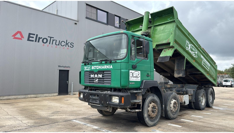 MAN 35.343 (LAMES / STEEL SUSP. / 8X4 / GRAND PONT / BIG AXLE) - Самосвал камион: снимка 1 MAN 35.343 (LAMES / STEEL SUSP. / 8X4 / GRAND PONT / BIG AXLE) - Самосвал камион: снимка 1