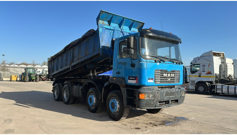 MAN 35.364 (STEEL SUSP. / 6 CYLINDER / BIG AXLE / EURO 2 / MEILLER TIPPER) - Самосвал камион: снимка 2 MAN 35.364 (STEEL SUSP. / 6 CYLINDER / BIG AXLE / EURO 2 / MEILLER TIPPER) - Самосвал камион: снимка 2