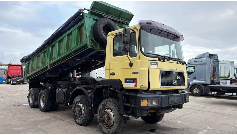 MAN 35.402 (8X8 / BIG AXLES / GRAND PONT / LAMES / STEEL SUSP. / 6 CYLINDER) - Самосвал камион: снимка 3 MAN 35.402 (8X8 / BIG AXLES / GRAND PONT / LAMES / STEEL SUSP. / 6 CYLINDER) - Самосвал камион: снимка 3