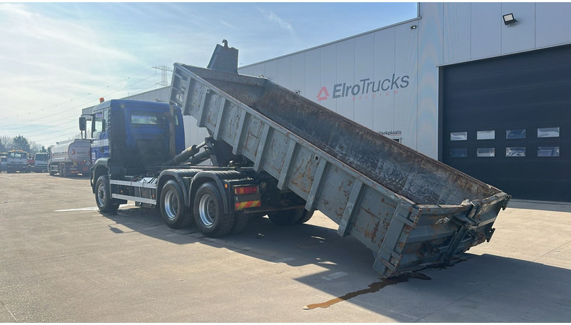 Мултилифт с кука камион MAN TGA 26.460 (WITH CONTAINER / BELGIAN TRUCK / PERFECT / 6X4 / MANUAL GEARBOX / BOITE MANUELLE): снимка 7