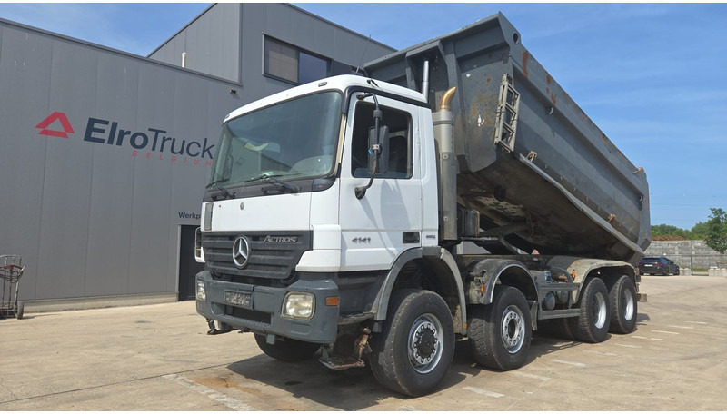 Mercedes-Benz Actros 4141 (EPS / 8X6 / GRAND PONT / BIG AXLE / LAMES / STEEL / V6) - Самосвал камион: снимка 1 Mercedes-Benz Actros 4141 (EPS / 8X6 / GRAND PONT / BIG AXLE / LAMES / STEEL / V6) - Самосвал камион: снимка 1