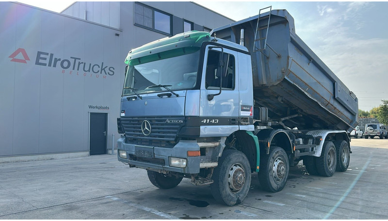 Mercedes-Benz Actros 4143 (8X8 / BOITE MANUELLE / LAMES / GRAND PONT / STEEL SUSP. / BIG AXLE) - Самосвал камион: снимка 1 Mercedes-Benz Actros 4143 (8X8 / BOITE MANUELLE / LAMES / GRAND PONT / STEEL SUSP. / BIG AXLE) - Самосвал камион: снимка 1