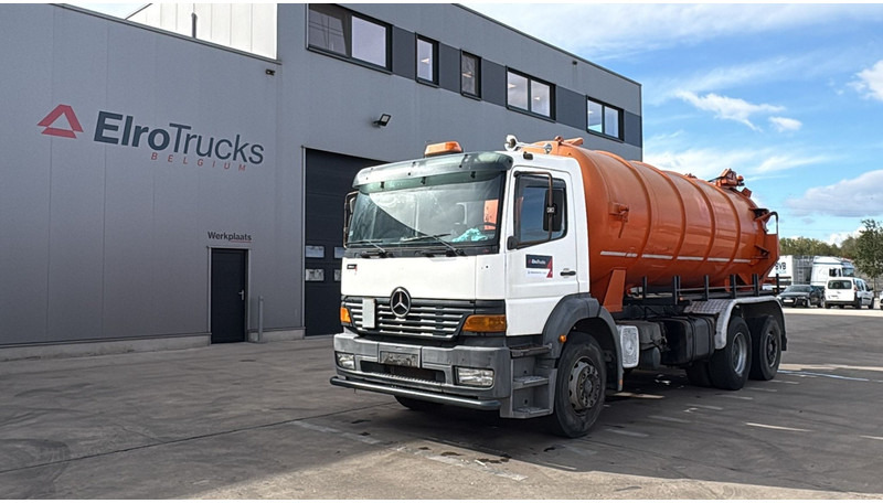 Mercedes-Benz Atego 2528 (14500L / LAMES DEVANT / 6X2 / BOITE MANUELLE) - Каналопочистваща машина: снимка 1 Mercedes-Benz Atego 2528 (14500L / LAMES DEVANT / 6X2 / BOITE MANUELLE) - Каналопочистваща машина: снимка 1
