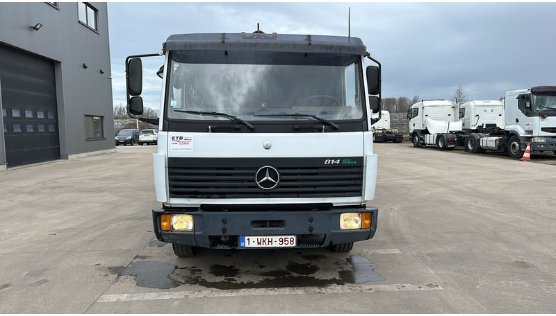 Mercedes-Benz SK 814 (BELGIAN TRUCK / HOOK / PERFECT CONDITION !!! / WITH CONTAINER / 363000 KM !!!! ) - Мултилифт с кука камион: снимка 3 Mercedes-Benz SK 814 (BELGIAN TRUCK / HOOK / PERFECT CONDITION !!! / WITH CONTAINER / 363000 KM !!!! ) - Мултилифт с кука камион: снимка 3