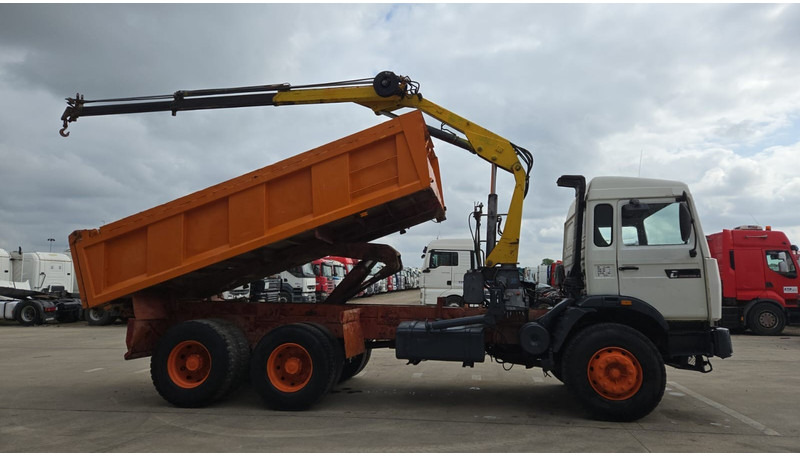 Renault G 300 Manager (POMPE MANUELLE / GRUE COPMA 90.2 / LAMES / 6X4 / GRAND PONT) - Самосвал камион, Камион с кран: снимка 4 Renault G 300 Manager (POMPE MANUELLE / GRUE COPMA 90.2 / LAMES / 6X4 / GRAND PONT) - Самосвал камион, Камион с кран: снимка 4