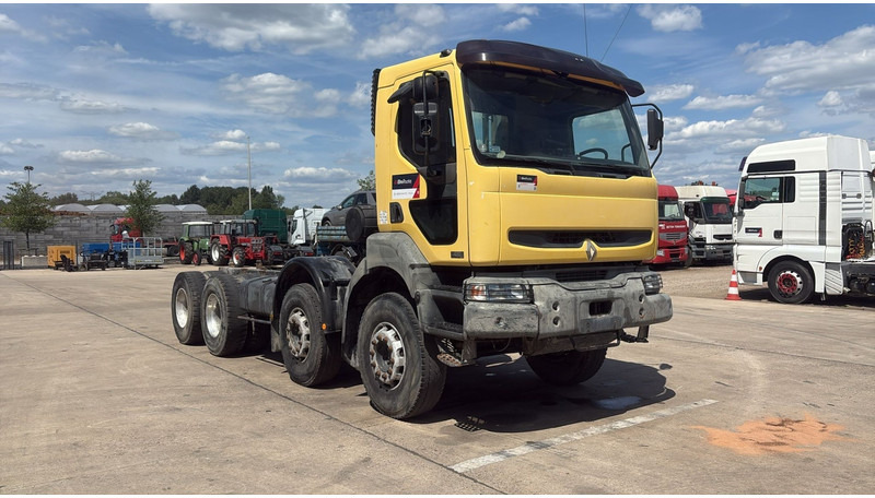 Renault KERAX 420 (BOITE MANUELLE / 8X4 / LAMES / MANUAL GEARBOX) - Шаси кабина: снимка 3 Renault KERAX 420 (BOITE MANUELLE / 8X4 / LAMES / MANUAL GEARBOX) - Шаси кабина: снимка 3