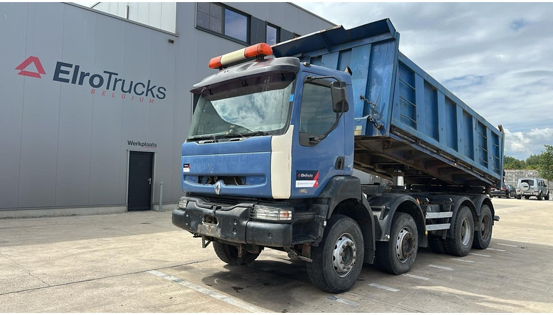 Renault KERAX 420 (BOITE MANUELLE / MANUAL GEARBOX / LAMES / GRAND PONT / GRAND BENNE) - Самосвал камион: снимка 1 Renault KERAX 420 (BOITE MANUELLE / MANUAL GEARBOX / LAMES / GRAND PONT / GRAND BENNE) - Самосвал камион: снимка 1