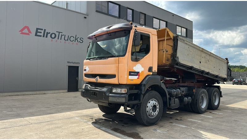 Renault Kerax 385 (POMPE MANUELLE / MANUAL PUMP / 6X4 / LAMES / GRAND PONT) - Самосвал камион: снимка 1 Renault Kerax 385 (POMPE MANUELLE / MANUAL PUMP / 6X4 / LAMES / GRAND PONT) - Самосвал камион: снимка 1