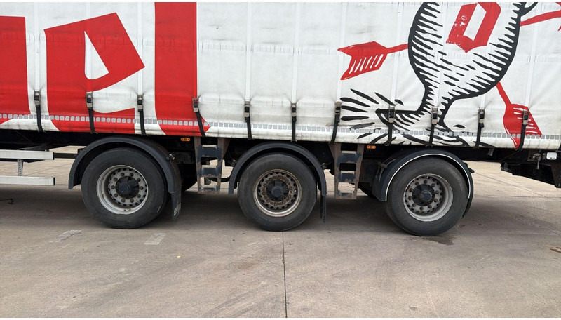 Брезентово полуремарке Renders ROC 16.27 NA (X-STEERING / BE TRAILER / BELGIAN TRAILER / BPW AXLES): снимка 9