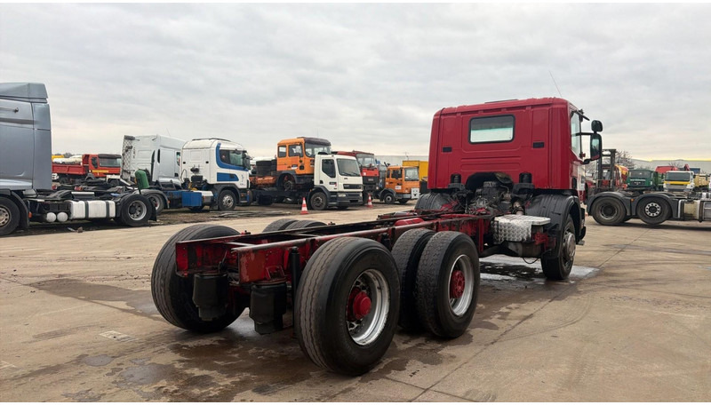 Scania 124 - 400 (MANUAL PUMP / 6X2 / BIG AXLE / GRAND PONT / POMPE MANUELLE) - Шаси кабина: снимка 4 Scania 124 - 400 (MANUAL PUMP / 6X2 / BIG AXLE / GRAND PONT / POMPE MANUELLE) - Шаси кабина: снимка 4