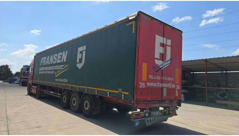 Schwarzmüller SPA 3/E S (MERCEDES AXLES / BELGIAN TRAILER / CLEAN CONDITION / DISC BRAKES / FREINS DISQUE) - Брезентово полуремарке: снимка 5 Schwarzmüller SPA 3/E S (MERCEDES AXLES / BELGIAN TRAILER / CLEAN CONDITION / DISC BRAKES / FREINS DISQUE) - Брезентово полуремарке: снимка 5