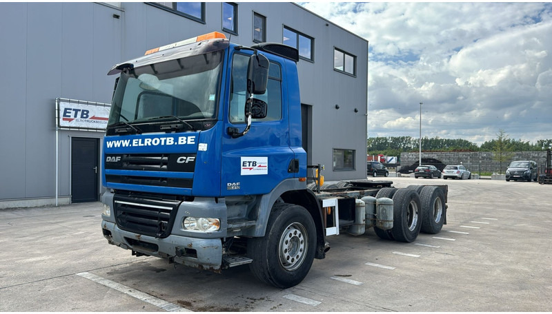 DAF CF 85.410 (BELGIAN TRUCK / HOOK / 10 TYRES) - Влекач: снимка 1 DAF CF 85.410 (BELGIAN TRUCK / HOOK / 10 TYRES) - Влекач: снимка 1