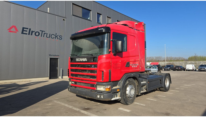 Scania 114 - 380 (PTO / HYDRAULIC PUMP / MANUAL GEARBOX / BOITE MANUELLE / LOW CAB) - Влекач: снимка 1 Scania 114 - 380 (PTO / HYDRAULIC PUMP / MANUAL GEARBOX / BOITE MANUELLE / LOW CAB) - Влекач: снимка 1