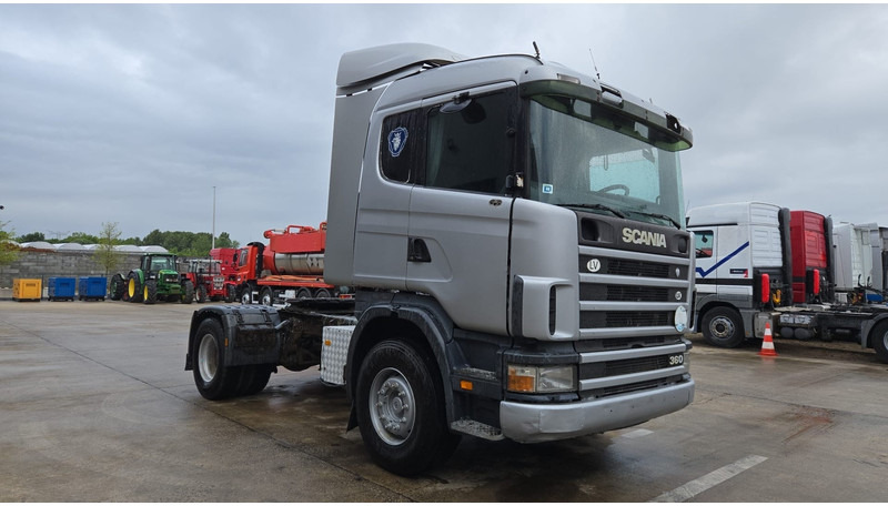 Scania 124 - 360 (POMPE MANUELLE / MANUAL PUMP / BOITE MANUELLE / MANUAL GEARBOX / AIRCO) - Влекач: снимка 3 Scania 124 - 360 (POMPE MANUELLE / MANUAL PUMP / BOITE MANUELLE / MANUAL GEARBOX / AIRCO) - Влекач: снимка 3