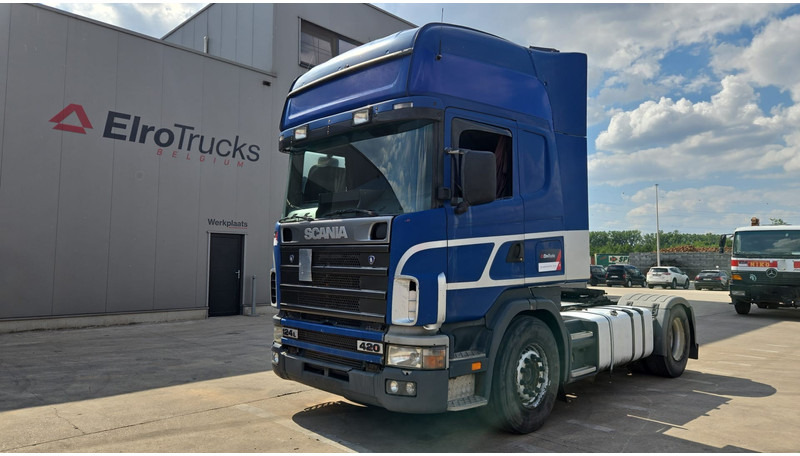 Scania 124-420 (MANUAL GEARBOX / BOITE MANUELLE / AIRCO / AC) - Влекач: снимка 1 Scania 124-420 (MANUAL GEARBOX / BOITE MANUELLE / AIRCO / AC) - Влекач: снимка 1