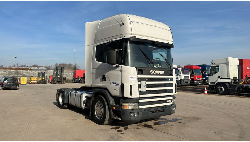 Scania 124-420 Topline (MANUAL GEARBOX / BOITE MANUELLE) - Влекач: снимка 4 Scania 124-420 Topline (MANUAL GEARBOX / BOITE MANUELLE) - Влекач: снимка 4
