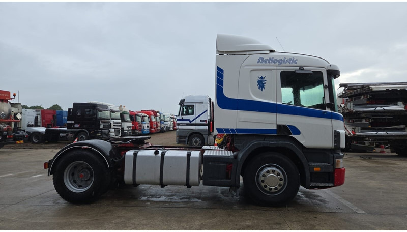Scania P124 - 360 (POMPE MANUELLE / BOITE MANUELLE / MANUAL PUMP / MANUAL GEARBOX) - Влекач: снимка 4 Scania P124 - 360 (POMPE MANUELLE / BOITE MANUELLE / MANUAL PUMP / MANUAL GEARBOX) - Влекач: снимка 4