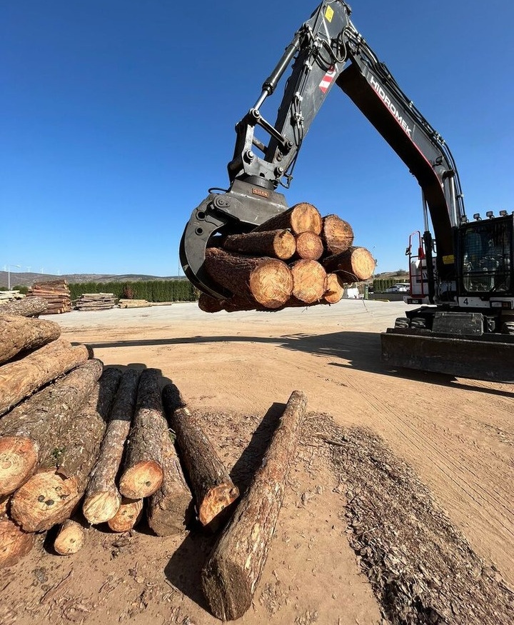 Hyundai R220 Log Grapple - Грайфер: снимка 2 Hyundai R220 Log Grapple - Грайфер: снимка 2