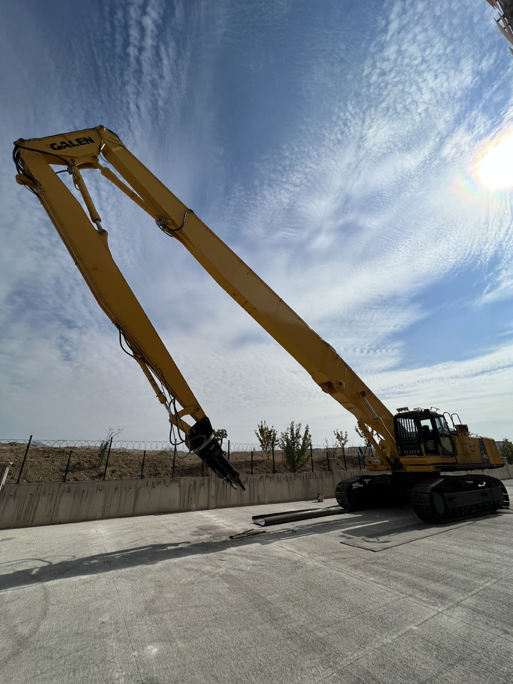 Багер за разрушаване KOMATSU PC450 27meters Demolition Machine: снимка 10