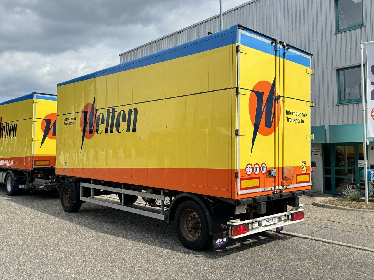 Bachert 14t Alu-Möbelkoffer 7,2m BPW Luft ZS - Затворена каросерия ремарке: снимка 3 Bachert 14t Alu-Möbelkoffer 7,2m BPW Luft ZS - Затворена каросерия ремарке: снимка 3