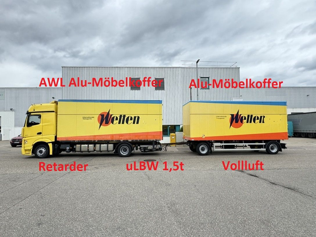 Mercedes-Benz Actros 1848 LL Gr.Haus AWL-Möbelkoffer uLBW - Камион фургон: снимка 2 Mercedes-Benz Actros 1848 LL Gr.Haus AWL-Möbelkoffer uLBW - Камион фургон: снимка 2