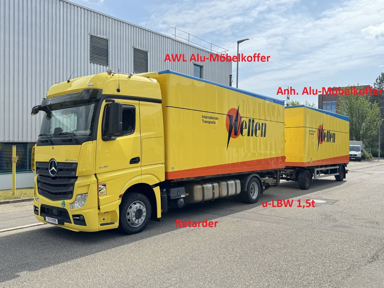 Mercedes-Benz Actros 1848 LL Gr.Haus AWL-Möbelkoffer uLBW - Камион фургон: снимка 1 Mercedes-Benz Actros 1848 LL Gr.Haus AWL-Möbelkoffer uLBW - Камион фургон: снимка 1