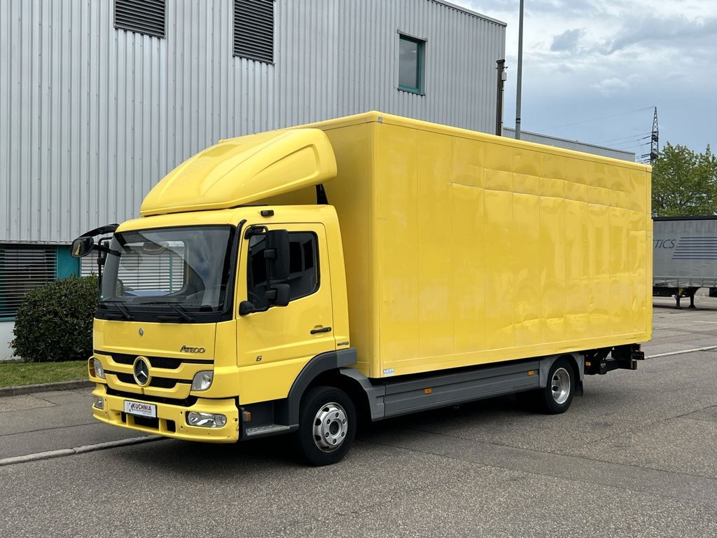 Mercedes-Benz Atego 816L Möbelkoffer 6,15m LBW 3-Sitze Euro-5 - Лекотоварен автомобил фургон: снимка 1 Mercedes-Benz Atego 816L Möbelkoffer 6,15m LBW 3-Sitze Euro-5 - Лекотоварен автомобил фургон: снимка 1