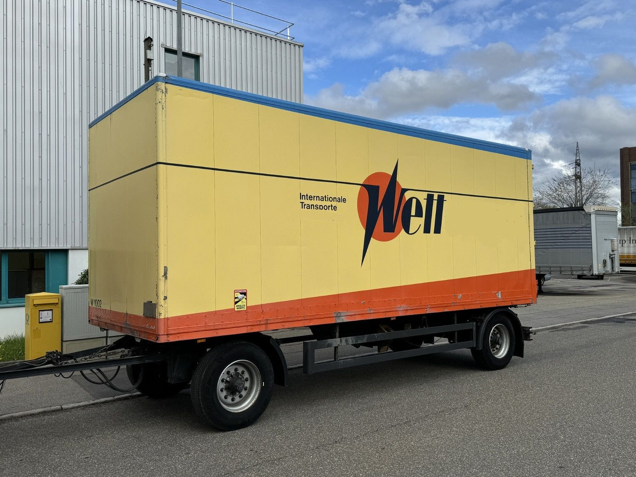 Genkopf 14t Alu-Möbelkoffer 7,1m BPW Luft ZS - Затворена каросерия ремарке: снимка 3 Genkopf 14t Alu-Möbelkoffer 7,1m BPW Luft ZS - Затворена каросерия ремарке: снимка 3