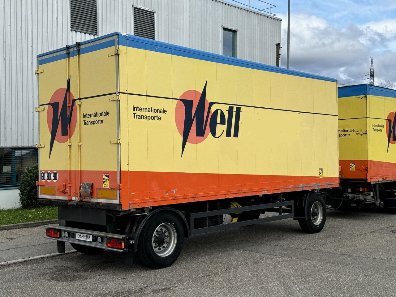 Genkopf 14t Alu-Möbelkoffer 7,1m BPW Luft ZS - Затворена каросерия ремарке: снимка 5 Genkopf 14t Alu-Möbelkoffer 7,1m BPW Luft ZS - Затворена каросерия ремарке: снимка 5