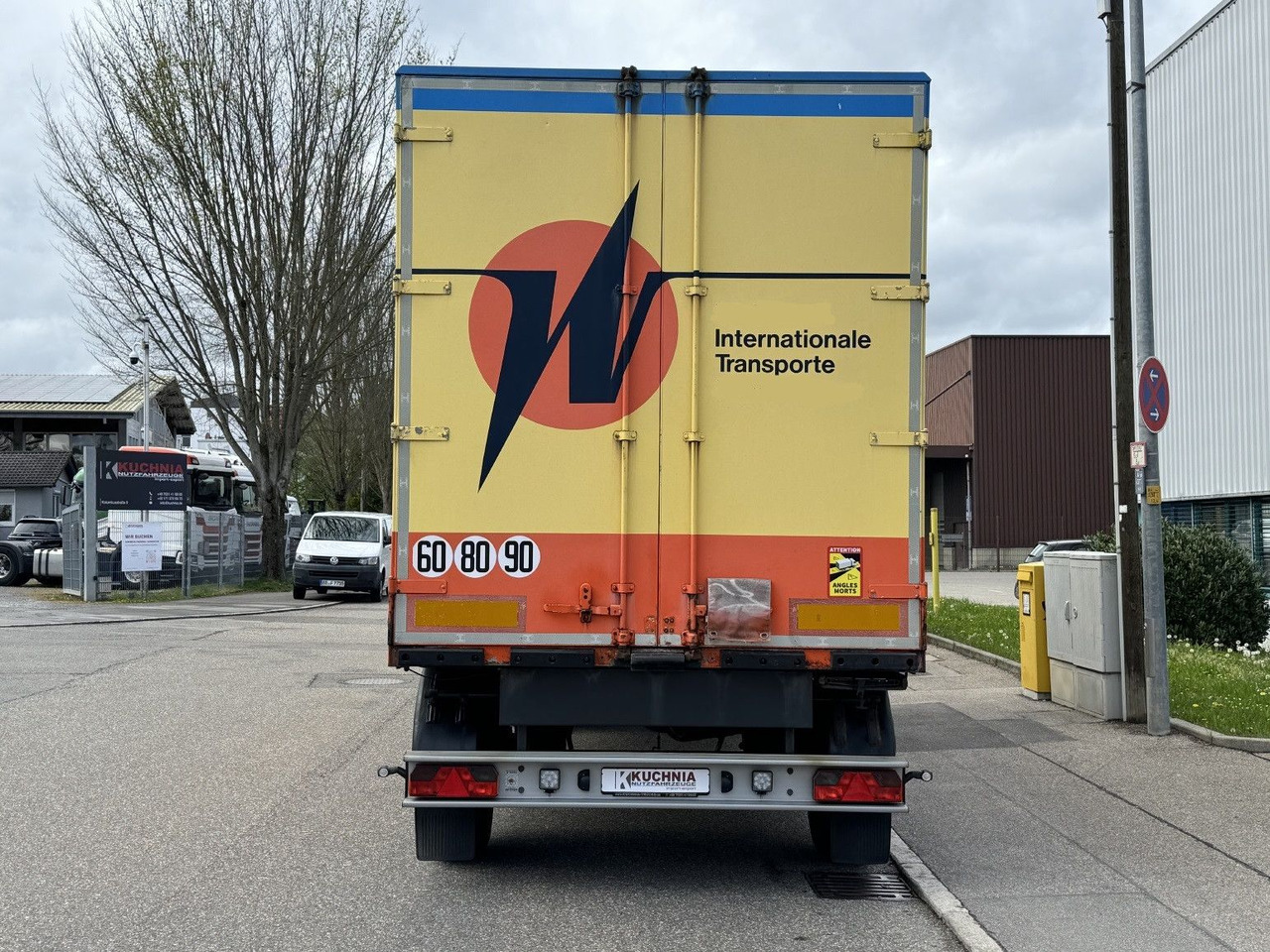 Genkopf 14t Alu-Möbelkoffer 7,1m BPW Luft ZS - Затворена каросерия ремарке: снимка 4 Genkopf 14t Alu-Möbelkoffer 7,1m BPW Luft ZS - Затворена каросерия ремарке: снимка 4