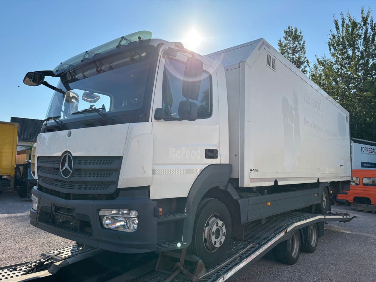 Mercedes-Benz Atego III 1223L, Euro-6, Klima, LBW - Камион фургон: снимка 2 Mercedes-Benz Atego III 1223L, Euro-6, Klima, LBW - Камион фургон: снимка 2