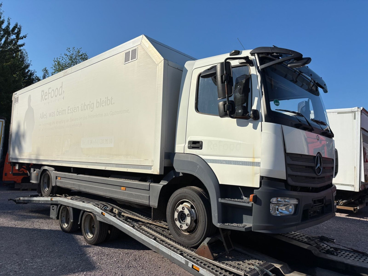 Mercedes-Benz Atego III 1223L, Euro-6, Klima, LBW - Камион фургон: снимка 1 Mercedes-Benz Atego III 1223L, Euro-6, Klima, LBW - Камион фургон: снимка 1