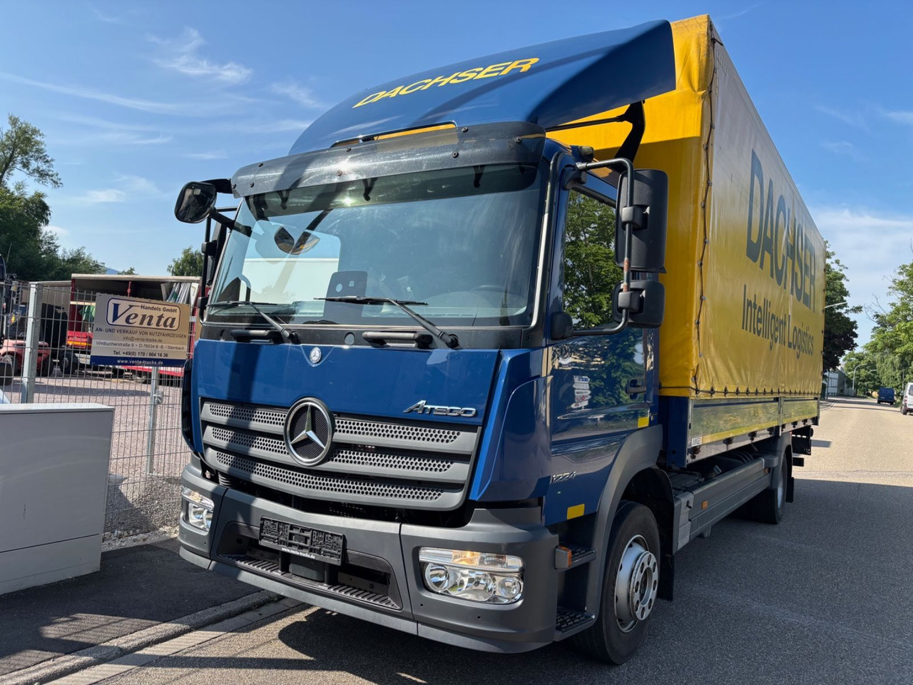 Mercedes-Benz Atego III 1224L, Euro-6, Klima, LBW, R-Kamera - Камион с брезент: снимка 1 Mercedes-Benz Atego III 1224L, Euro-6, Klima, LBW, R-Kamera - Камион с брезент: снимка 1
