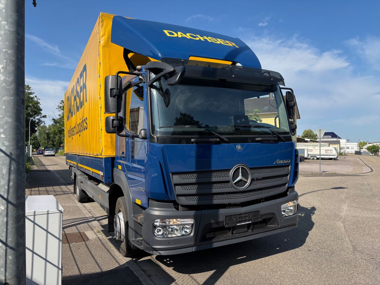 Mercedes-Benz Atego III 1224L, Euro-6, Klima, LBW, R-Kamera - Камион с брезент: снимка 3 Mercedes-Benz Atego III 1224L, Euro-6, Klima, LBW, R-Kamera - Камион с брезент: снимка 3