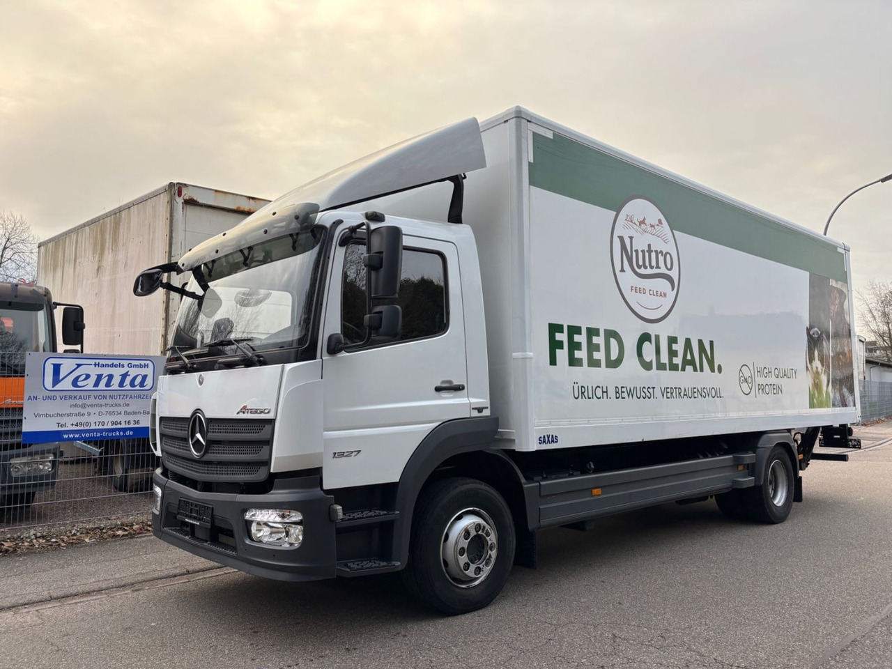 Mercedes-Benz Atego III 1327, Euro-6d, Klima, LBW, Kamera - Камион фургон: снимка 1 Mercedes-Benz Atego III 1327, Euro-6d, Klima, LBW, Kamera - Камион фургон: снимка 1