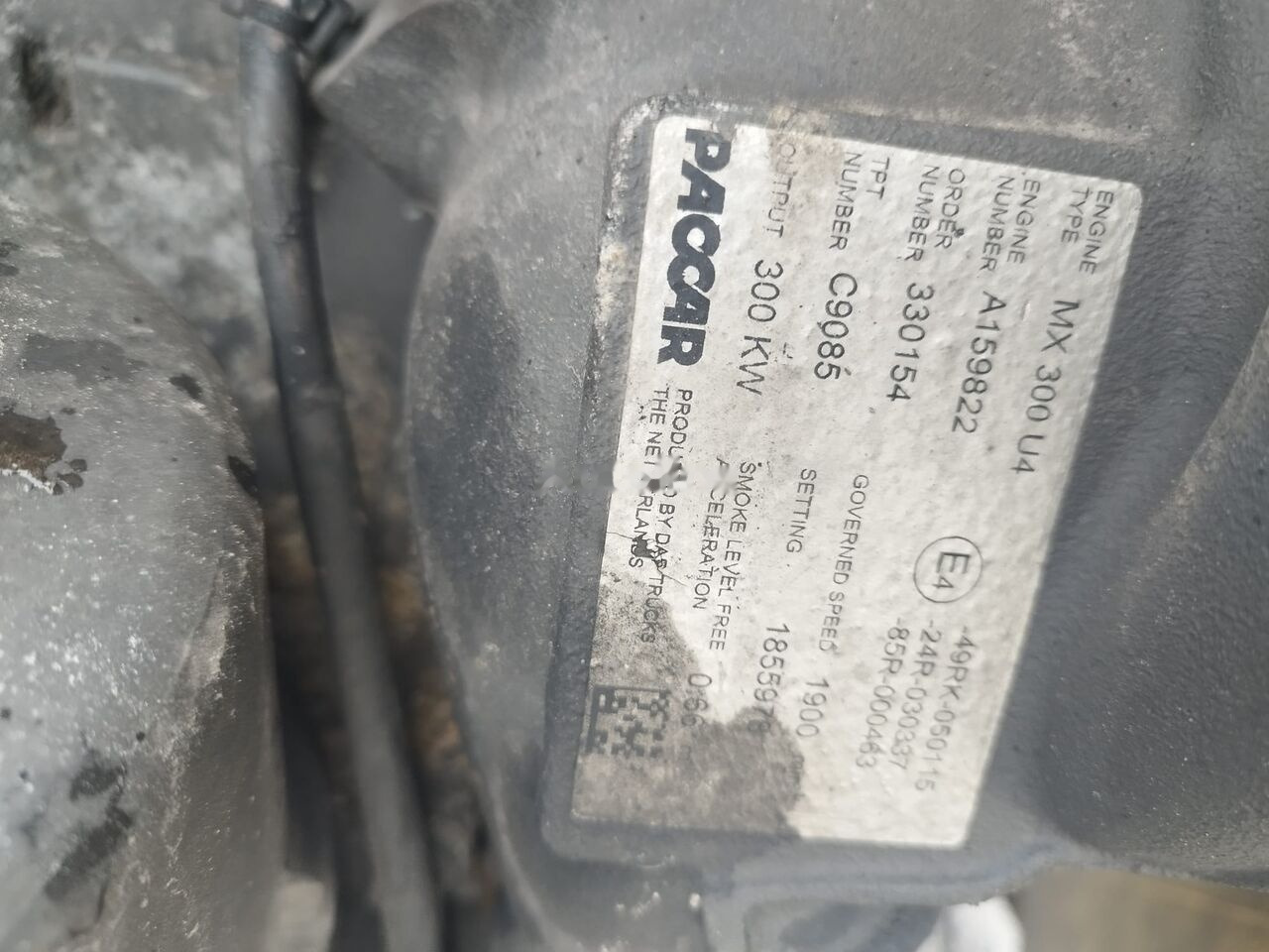 DAF MX 300 U4 DAF XF, CF - Двигател за Камион: снимка 4 DAF MX 300 U4 DAF XF, CF - Двигател за Камион: снимка 4