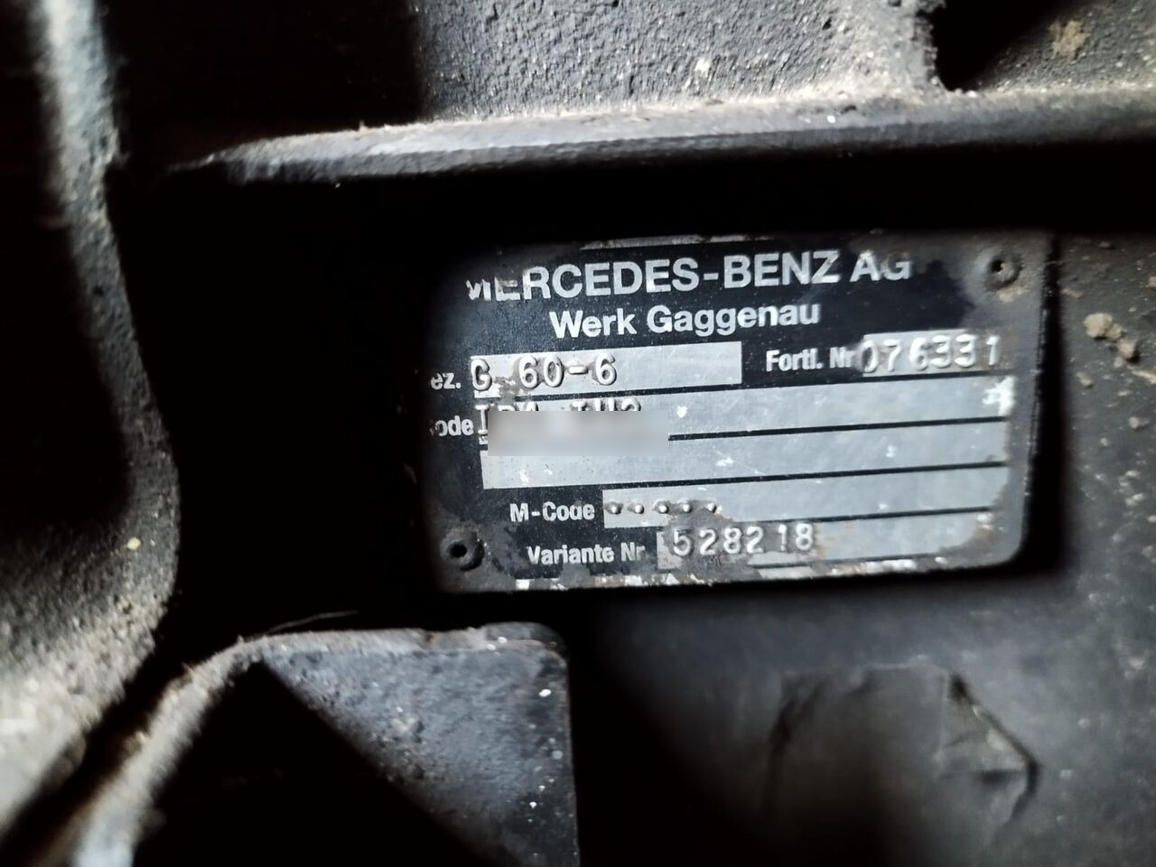Mercedes-Benz G60-6 Mercedes-Benz Atego - Скоростна кутия за Камион: снимка 1 Mercedes-Benz G60-6 Mercedes-Benz Atego - Скоростна кутия за Камион: снимка 1