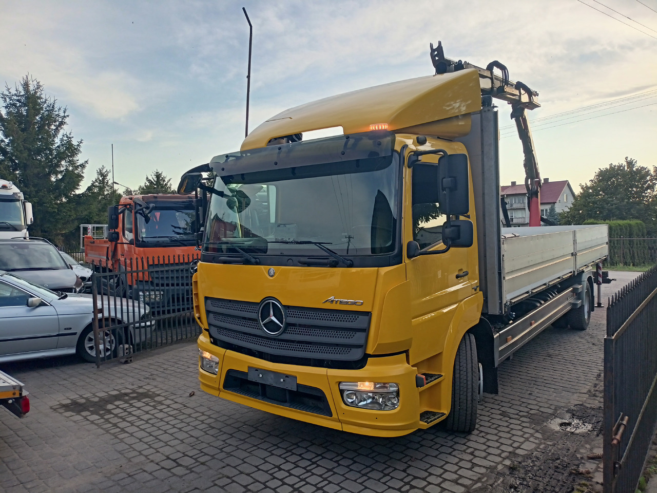 MERCEDES-BENZ Atego 1524 - Камион с кран: снимка 4 MERCEDES-BENZ Atego 1524 - Камион с кран: снимка 4
